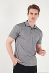 Pamuklu Regular Fit Göğüs Cepli Düğmeli Erkek Polo T Shirt 4565001 KOYU SİYAH