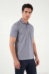Pamuklu Regular Fit Göğüs Cepli Düğmeli Erkek Polo T Shirt 4565001 KOYU LACİVERT