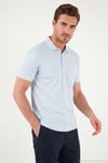 Pamuklu Regular Fit Göğüs Cepli Düğmeli Erkek Polo T Shirt 4565001 BEBE MAVİ