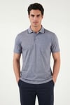 Pamuklu Regular Fit Göğüs Cepli Düğmeli Erkek Polo T Shirt 4565001 KOYU LACİVERT