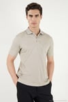 Pamuklu Regular Fit Göğüs Cepli Düğmeli Erkek Polo T Shirt 4565001 ÇAĞLA