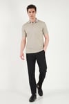 Pamuklu Regular Fit Göğüs Cepli Düğmeli Erkek Polo T Shirt 4565001 ÇAĞLA