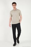 Pamuklu Regular Fit Göğüs Cepli Düğmeli Erkek Polo T Shirt 4565001 ÇAĞLA