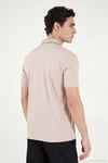 Pamuklu Regular Fit Göğüs Cepli Düğmeli Erkek Polo T Shirt 4565001 BEJ
