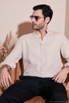 Pamuklu Regular Fit Hakim Yaka Erkek Gömlek CF25S127702 BEJ