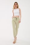 Pamuklu Regular Fit Jogger Spor Kadın Pantolon 24Y0009K1 MİNT