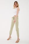 Pamuklu Regular Fit Jogger Spor Kadın Pantolon 24Y0009K1 MİNT