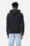 Pamuklu Regular Fit Kanguru Cepli Kapüşonlu Logolu Erkek Sweat A2410-0013 SİYAH