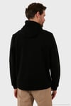 Pamuklu Regular Fit Kanguru Cepli Kapüşonlu Erkek Sweat 6141006B SİYAH