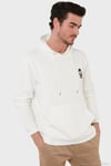 Pamuklu Regular Fit Kanguru Cepli Kapüşonlu Erkek Sweat 6141006B EKRU