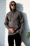 Pamuklu Regular Fit Kapüşonlu İçi Tüylü Yumuşak Şardonlu Erkek Sweat 59052813W4 ANTRASİT