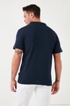 Pamuklu Regular Fit Kısa Kollu 2'li Paket Erkek Gömlek 5902640S2 Vizon-İndigo