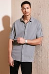 Pamuklu Regular Fit Kısa Kollu Erkek Gömlek 5902724 AÇIK HAKİ