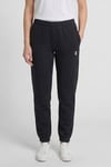 Pamuklu Regular Fit Lastikli Paça Kadın Eşofman Altı 932355-2001 SİYAH