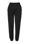 Pamuklu Regular Fit Lastikli Paça Kadın Eşofman Altı 932355-2001 SİYAH