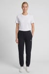 Pamuklu Regular Fit Lastikli Paça Kadın Eşofman Altı 932355-2001 SİYAH