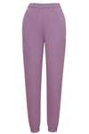 Pamuklu Regular Fit Lastikli Paça Kadın Eşofman Altı 932355-4856 KOYU MOR