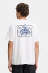 Pamuklu Regular Fit Logolu Bisiklet Yaka Erkek T Shirt A9440-0019 BEYAZ