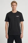 Pamuklu Regular Fit Logolu Bisiklet Yaka Erkek T Shirt 912375-2001 SİYAH