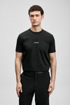 Pamuklu Regular Fit Logolu Bisiklet Yaka Erkek T Shirt 111020322 SİYAH