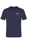 Pamuklu Regular Fit Logolu Bisiklet Yaka Erkek T Shirt 912375-7459 LACİVERT