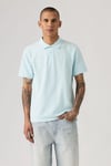 Pamuklu Regular Fit Logolu Düğmeli Erkek Polo Yaka T Shirt 005FM-0005 MAVİ