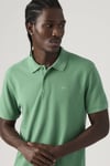 Pamuklu Regular Fit Logolu Düğmeli Erkek Polo Yaka T Shirt 005FM-0007 YEŞİL