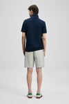 Pamuklu Regular Fit Logolu Düğmeli Erkek Polo Yaka T Shirt 111040233 LACİVERT
