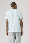 Pamuklu Regular Fit Logolu Düğmeli Erkek Polo Yaka T Shirt 005FM-0005 MAVİ