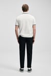 Pamuklu Regular Fit Logolu Düğmeli Erkek Polo Yaka T Shirt 111040232 KIRIK BEYAZ