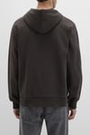 Pamuklu Regular Fit Logolu Kapüşon Yaka Erkek Sweat 0S10395-70219 KOYU KAHVE
