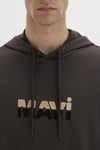 Pamuklu Regular Fit Logolu Kapüşon Yaka Erkek Sweat 0S10395-70219 KOYU KAHVE