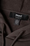Pamuklu Regular Fit Logolu Kapüşon Yaka Erkek Sweat 0S10395-70219 KOYU KAHVE