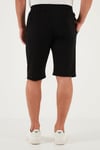 Pamuklu Regular Fit Normal Bel Belden Bağlamalı Erkek Short 5908021 SİYAH