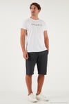 Pamuklu Regular Fit Normal Bel Belden Bağlamalı Erkek Short 5908021 ANTRASİT