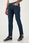 Pamuklu Regular Fit Normal Bel Boru Paça Jeans Erkek Kot Pantolon 2211C35PARMA MAVİ