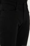 Pamuklu Regular Fit Normal Bel Boru Paça Jeans Erkek Kot Pantolon 2211C01PARMA SİYAH
