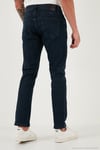 Pamuklu Regular Fit Normal Bel Boru Paça Jeans Erkek Kot Pantolon 2211C27PARMA LACİVERT