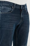 Pamuklu Regular Fit Normal Bel Boru Paça Jeans Erkek Kot Pantolon 2211C35PARMA MAVİ