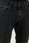 Pamuklu Regular Fit Normal Bel Boru Paça Jeans Erkek Kot Pantolon 2211C30PARMA SİYAH