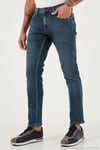 Pamuklu Regular Fit Normal Bel Boru Paça Jeans Erkek Kot Pantolon 2211C36PARMA MAVİ