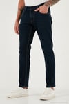 Pamuklu Regular Fit Normal Bel Boru Paça Jeans Erkek Kot Pantolon 2203C09PARMA LACİVERT