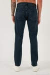 Pamuklu Regular Fit Normal Bel Boru Paça Jeans Erkek Kot Pantolon 2211C26PARMA MAVİ
