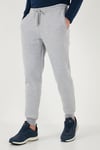 Pamuklu Regular Fit Normal Bel Cepli Erkek Eşofman Altı 5908060 GRİ MELANJ