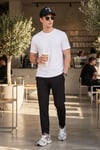 Pamuklu Regular Fit Normal Bel Erkek Pantolon CF26S615307 SİYAH