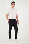 Pamuklu Regular Fit Normal Bel Erkek Pantolon CF26S615261 SİYAH