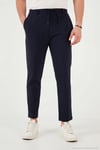 Pamuklu Regular Fit Normal Bel Erkek Pantolon CF26S615261 LACİVERT