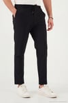 Pamuklu Regular Fit Normal Bel Erkek Pantolon CF26S615261 SİYAH