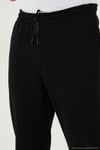 Pamuklu Regular Fit Normal Bel Lastikli Paça Cepli Erkek Eşofman Altı 59080153W4 SİYAH