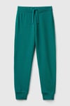 Pamuklu Regular Fit Normal Bel Lastikli Paça Erkek Çocuk Eşofman Altı 3J68CF01P YEŞİL